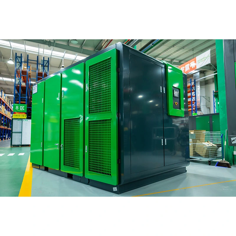 Gumamit ng Fixed-Speed ​​Two-Stage Screw Air Compressor ang Pagmimina