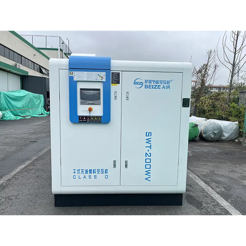 Sustained at Stable PM VSD Dry Oil-Free Screw Air Compressor Sustained at Stable PM VSD Dry Oil-Free Screw Air Compressor